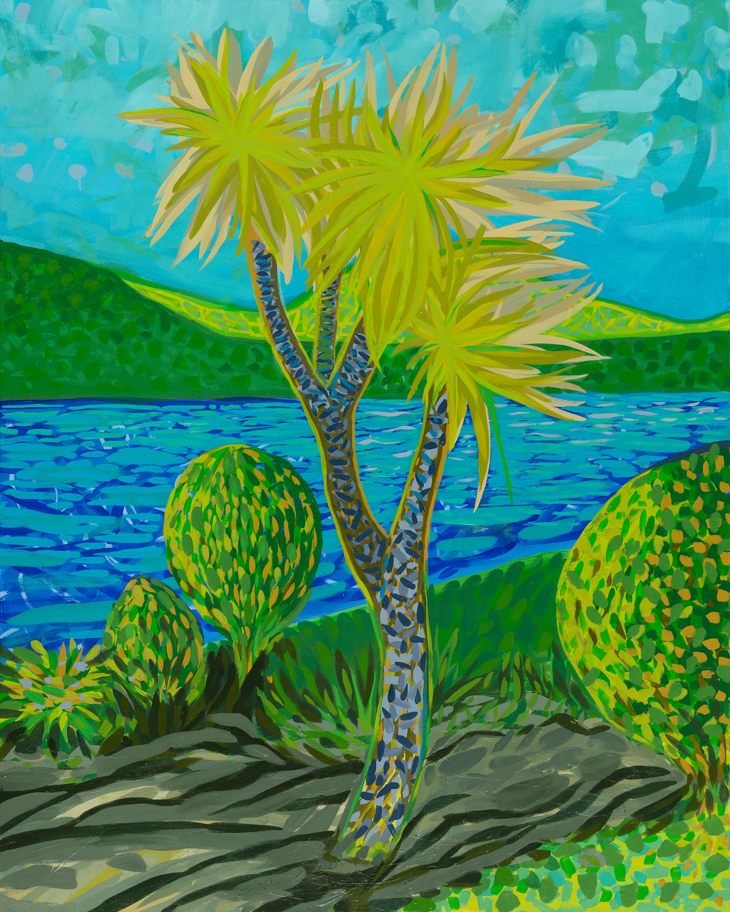 Cabbage Tree Tote Bag