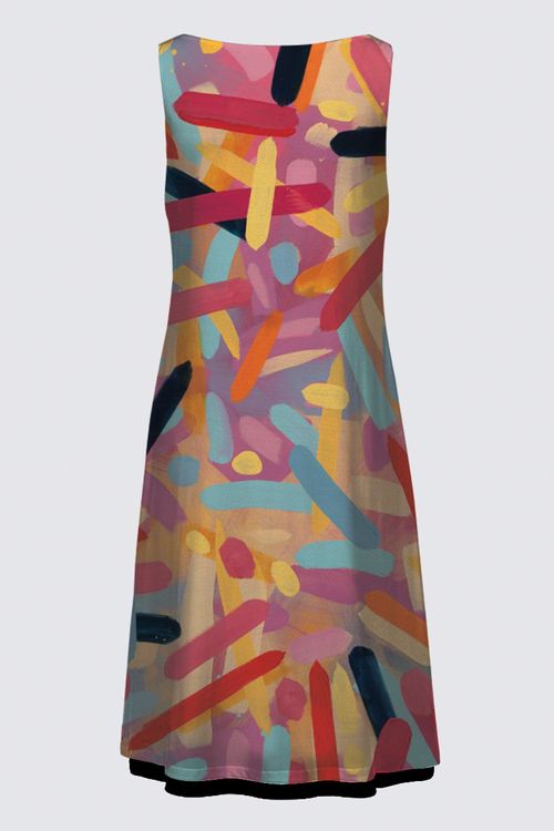 Color Study for the Little Blackwood Reversible Dress